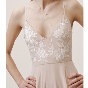 BHLDN Blush Bridesmaid Dress